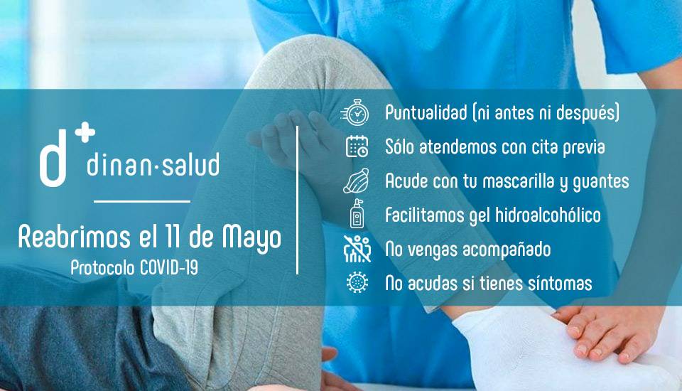 Protocolos de seguridad para pacientes de Fisioterapia